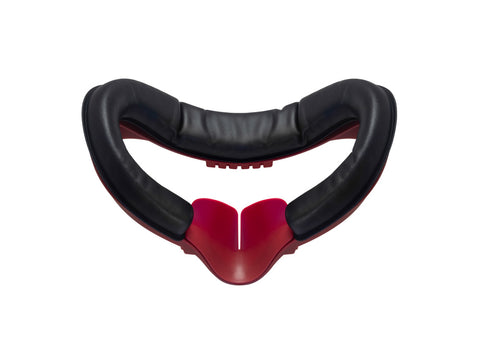 Dark red Facial Interface with foam replacement for Meta/Oculus Quest 2